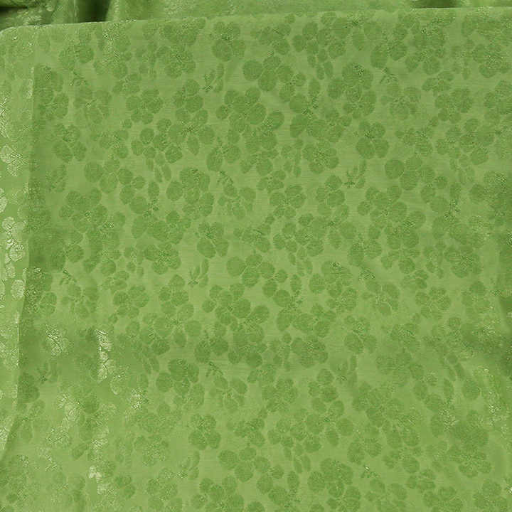 Women's Fabrics for Dress Stretch Satin Jacquard Woven Fabric 