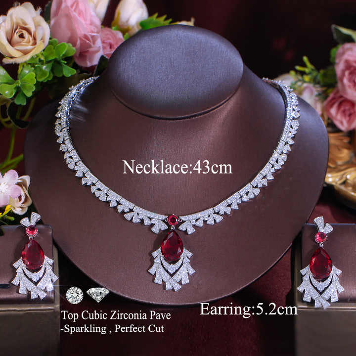 Engagement Luxury Jewelry - Luxury Jewelry Set of Necklace