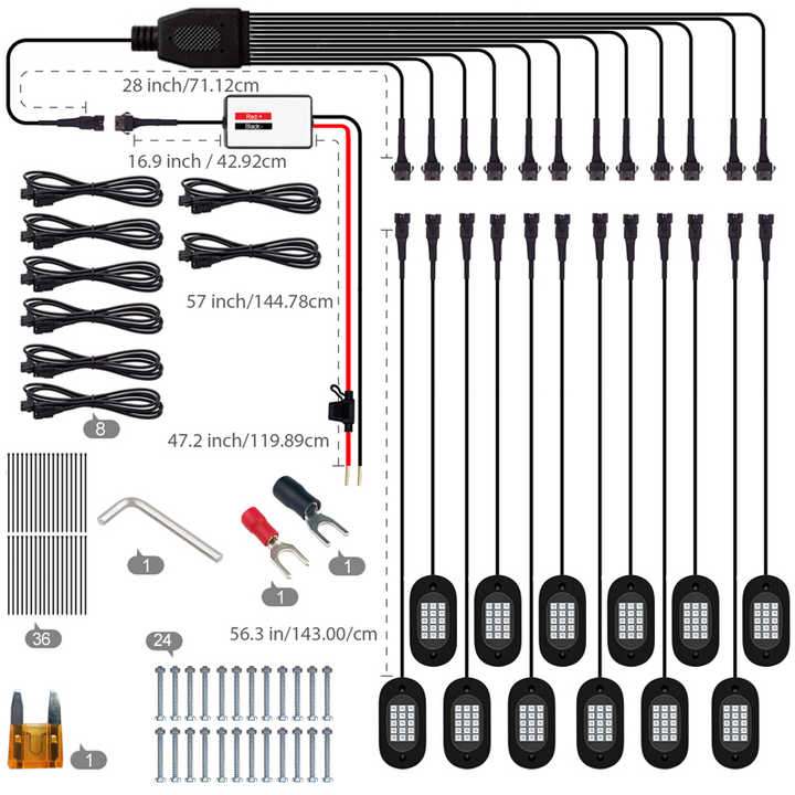 ضوء محيطي للسيارة