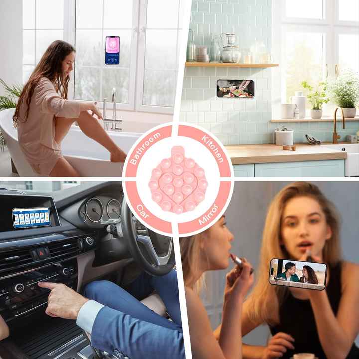 بدون استخدام اليدين قوية سيليكون شفط الهاتف اكسسوارات هواتف