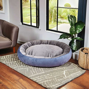 ; المخملية الأليفة العرض للكلاب الصغيرة المتوسطة الكبيرة سرير   - مفارش