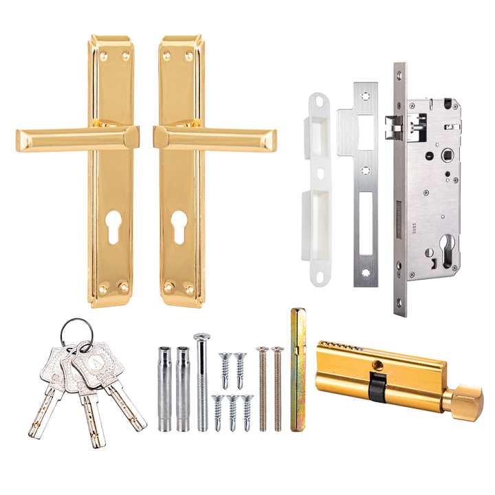 Room door lock set 