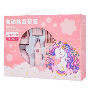 Kids Art School Supplies Stationery Set Electric Pencil 