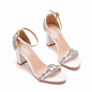 white wedding shoes 