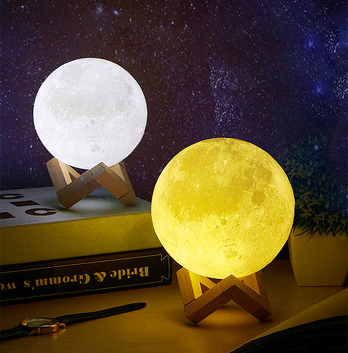 3D Moon LED Light 