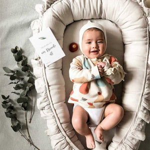 Pure Cotton Flexible Newborn - Foldable Travel Bed 