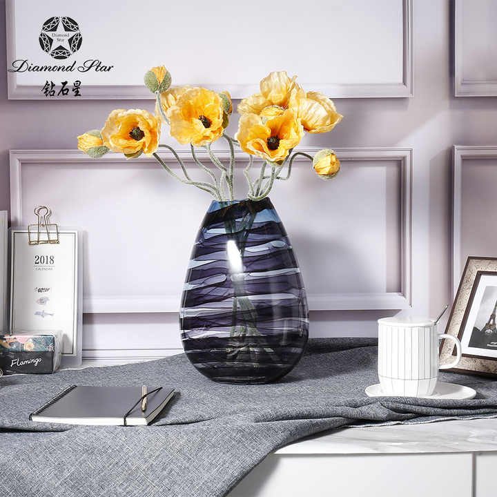 Handmade Diamond Star New Design Colorful Flower Home Decor 