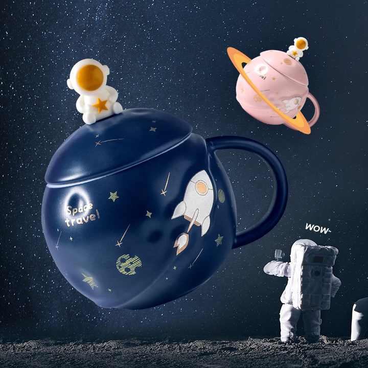 Creative Design Interstellar Planet Colors-كوب شاي وقهوة