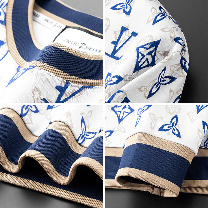 كنزة صوفية للرجال بغطاء رأس ومطولة بأكمام .