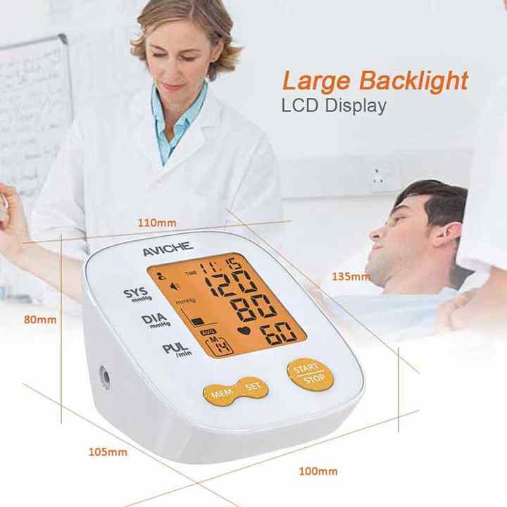 Certified digital blood pressure monitors. 