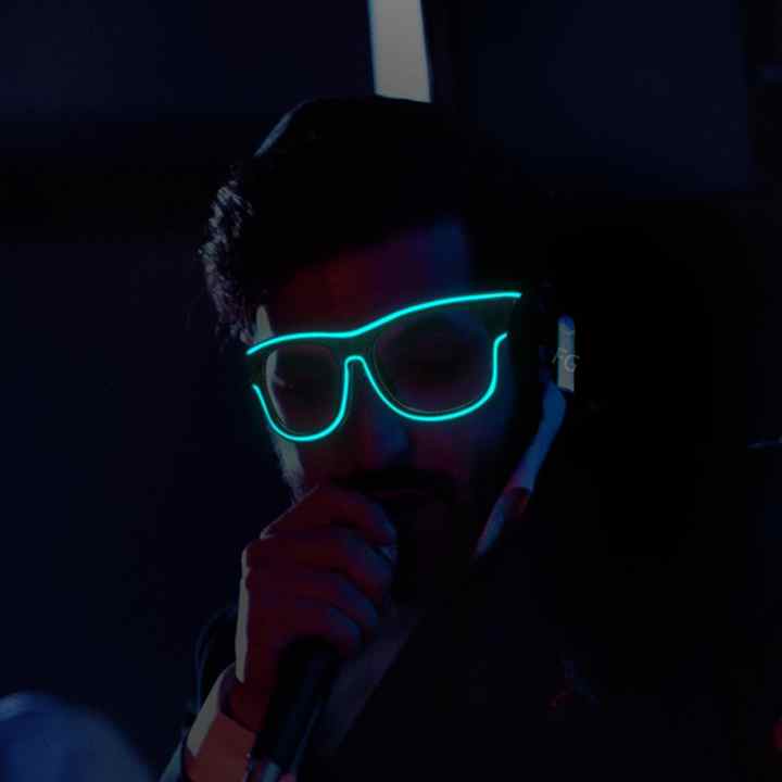 New Arrival Rechargeable LED Light-Up Glasses 