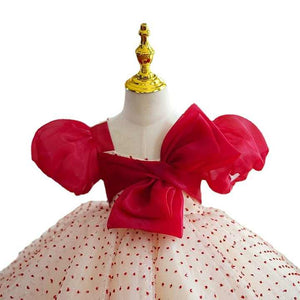 Luxury Red Gold White Ball Gowns 