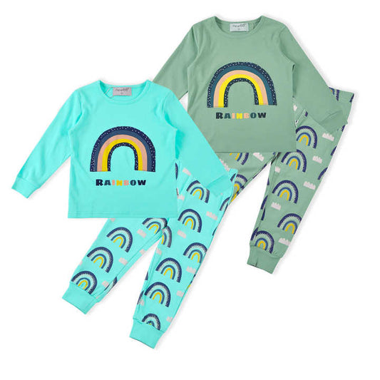 Comfortable long-sleeved children's sleepwear 