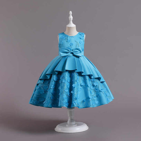 Summer Flower Girls Dress 