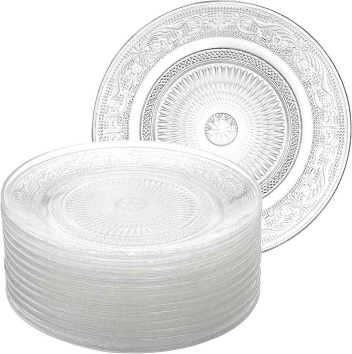 أطباق سلطة فواكه زجاجية  glass fruit salad plates