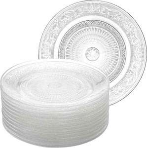 أطباق سلطة فواكه زجاجية  glass fruit salad plates