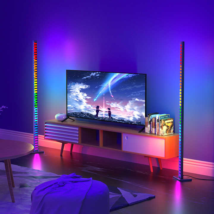 Smart floor rhythm light