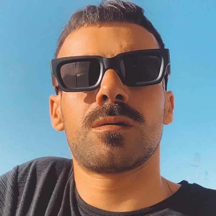 نظارات شمسية مستطيلة