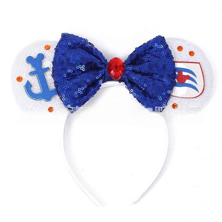Hair Accessories: Attractive Hair Band with Sequin Bow 