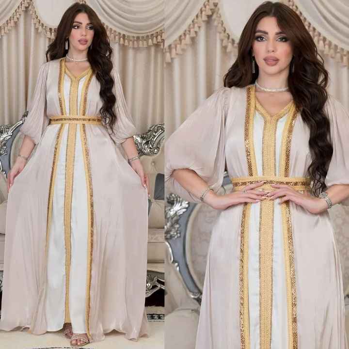 Silk caftans and jalabiyas 