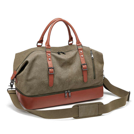 Tote Bags Canvas Travel Duffle Fashionable Leather Travel Bags 
