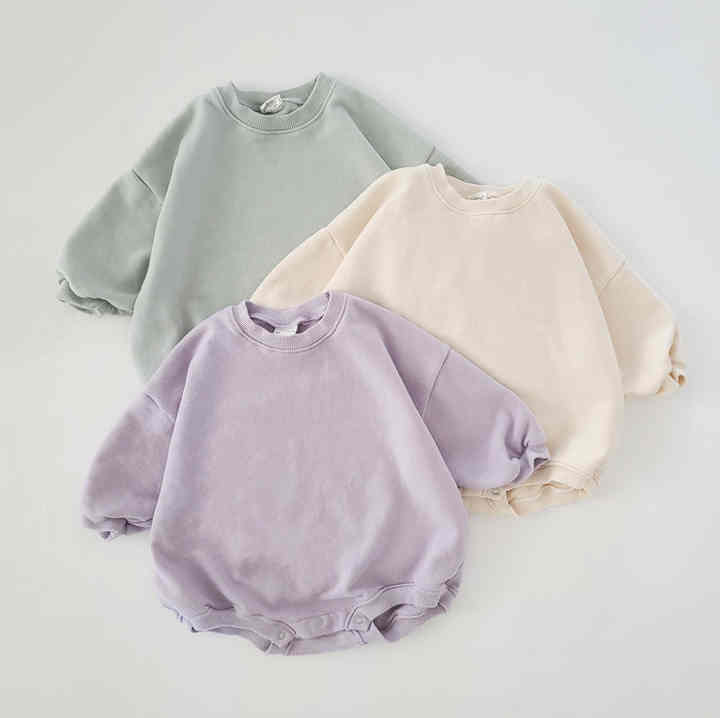 Baby Girl Boy Sweatshirt Romper Toddler 