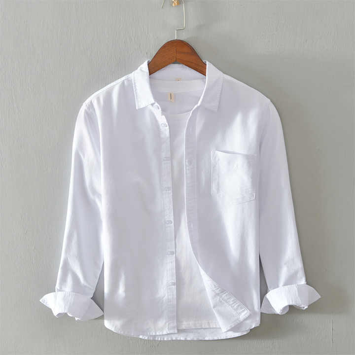 simple white men's shirts 