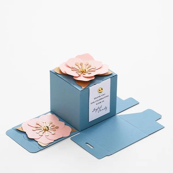 Blue Sweet Wedding Boxes 