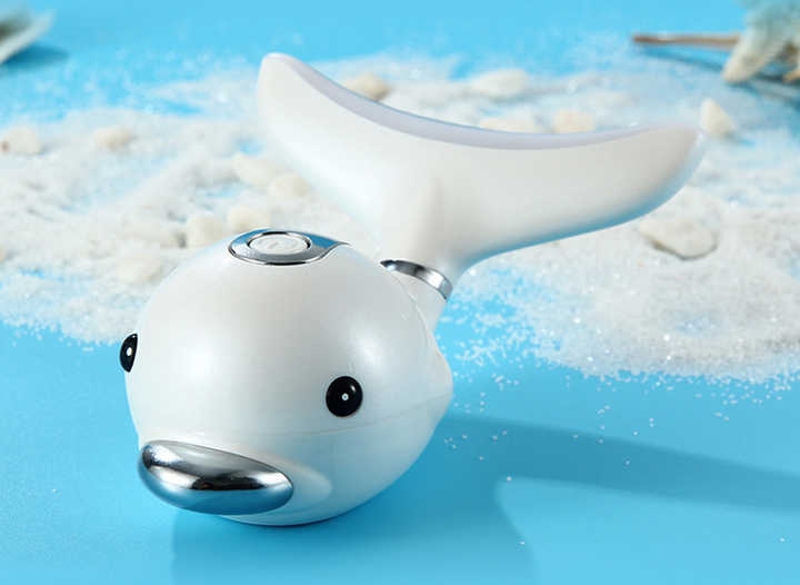 أداة تجميل الرقبة جهاز تدليك الرقبة الساخن للتجاعيد - Instrument Hot Ems Neck Massager Wrinkle