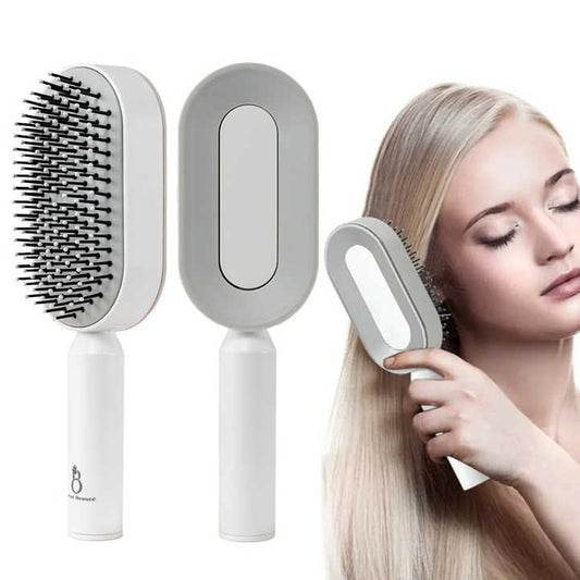 Self Cleaning Hair Brush for Women One 