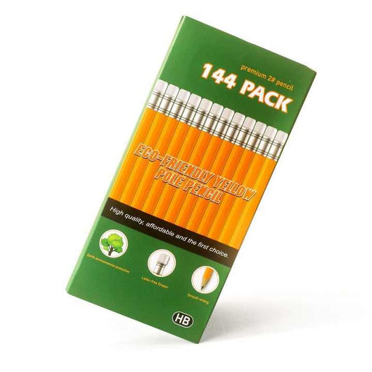 HB 2H Hexagonal Wood Pencil Set 