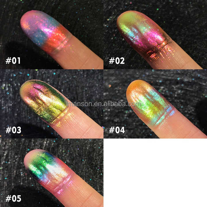 Rainbow Chameleon Eyeshadow Palette for Face 