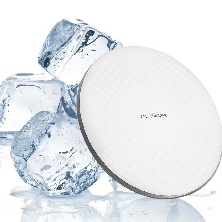 OEM 10W Fast Wireless Charging Round Gift Certified. 