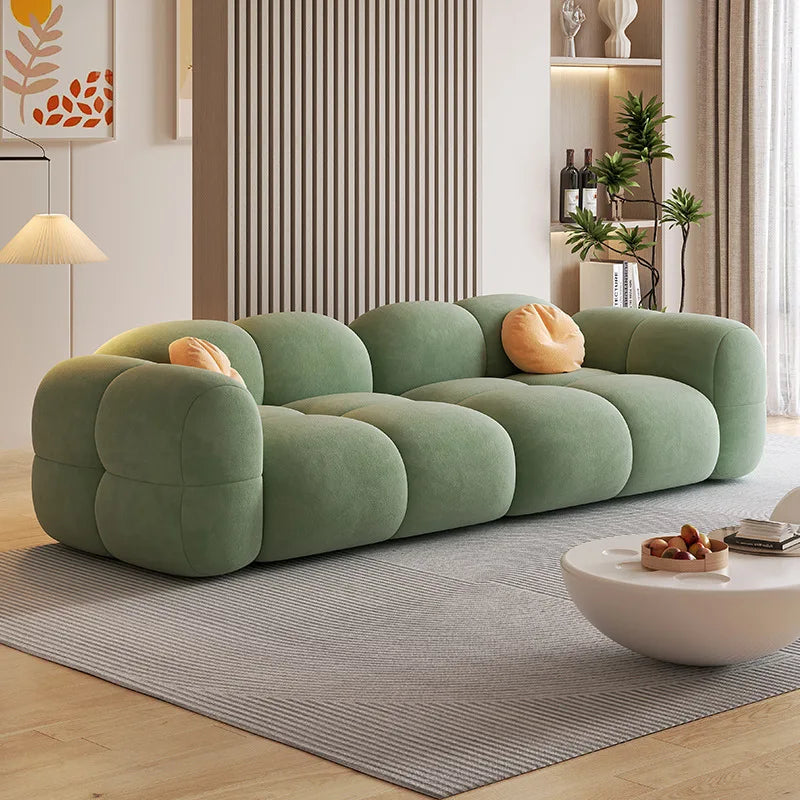 velvet sofa