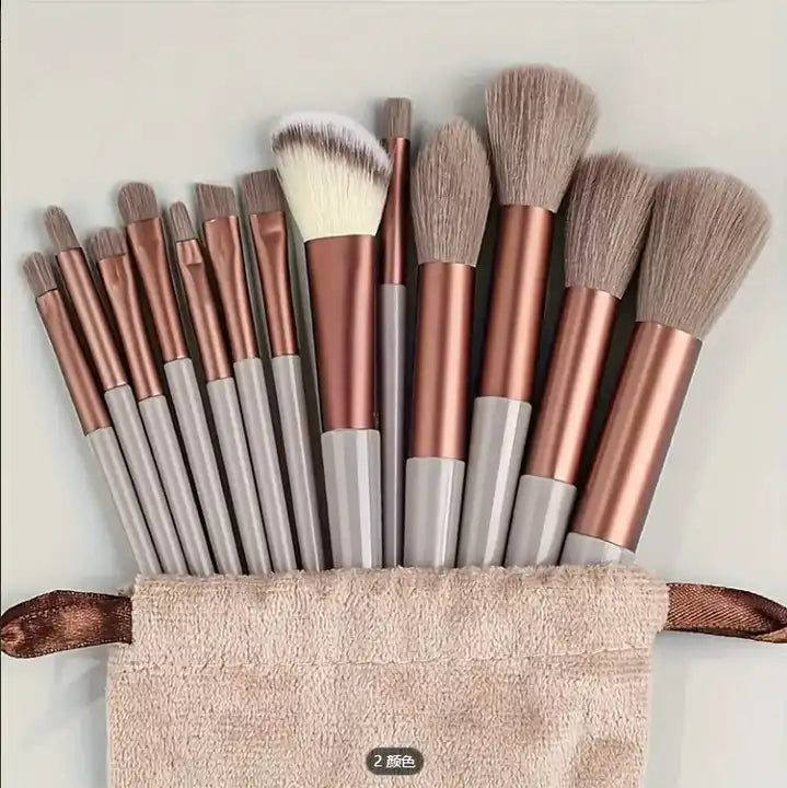 Bright colored brushes
