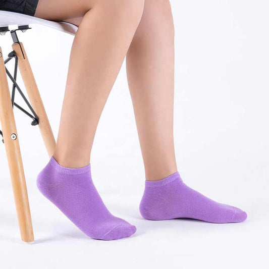 Dress socks white black vivid color wholesale colorful women ankle socks 