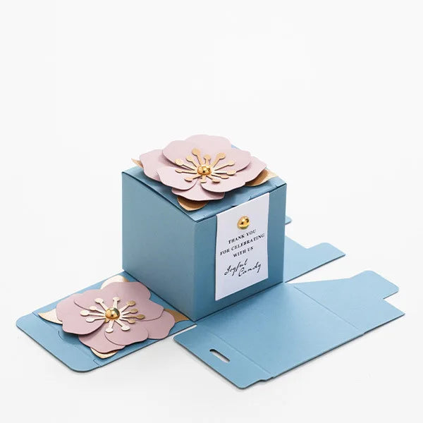 Blue Sweet Wedding Boxes 