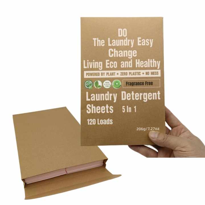 Detergent Sheets Eco Friendly Laundry 