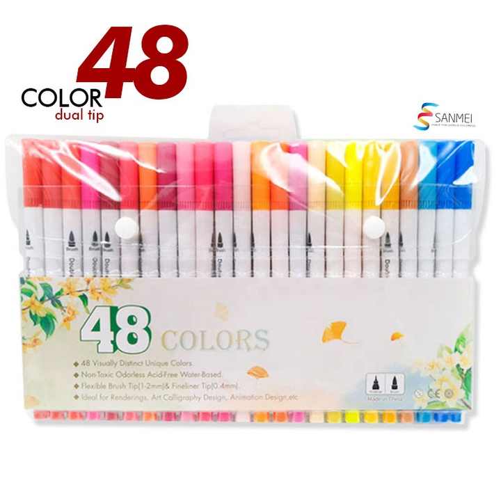 Set of 48 watercolor pencils- 