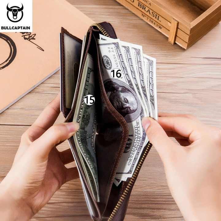 BULLCAPTAIN Men's Vintage Style High Quality Anti- 