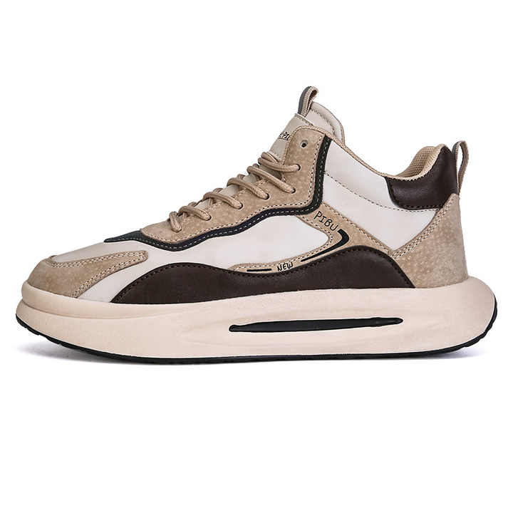 أحذية رياضية باللون الأسود اللين باللون الكوري . 2024 Korean Style Soft Black Sneakers with Custom Logo