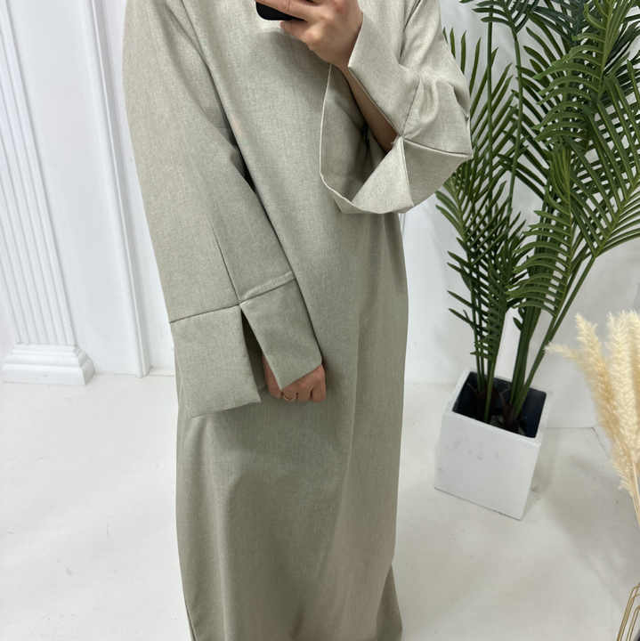Turkish colorful abaya 