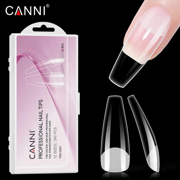 A box of artificial nail tips