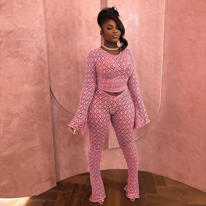 Two-piece full-figure outfit