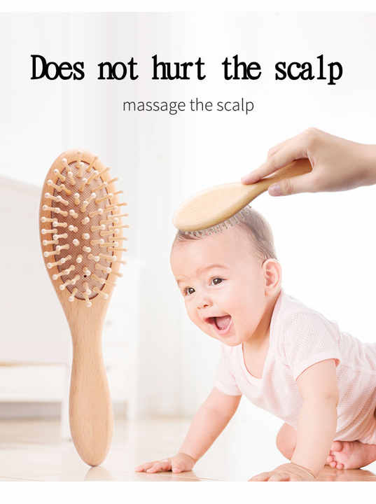 Baby Hair Brush - Children's Hair Brush and Comb Set 