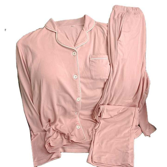 Women's long-sleeved pajamas 