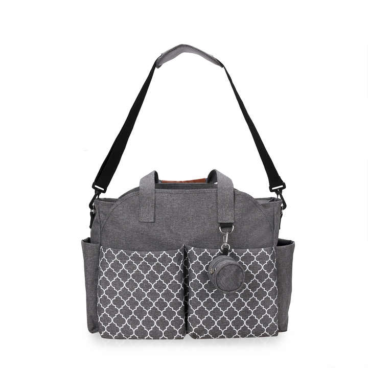 Shoulder Mommy Bag With Printed 