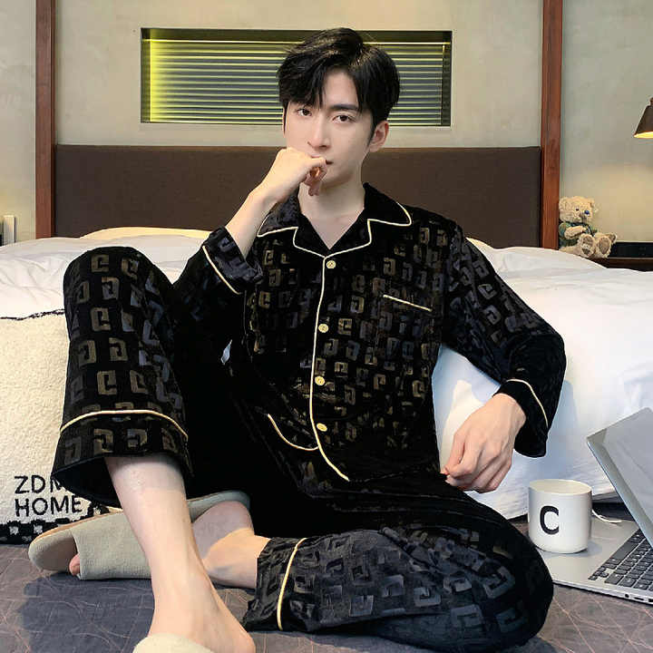 SAMWESTART New Men's Pajamas 