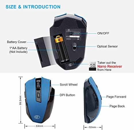 wireless computer mouse