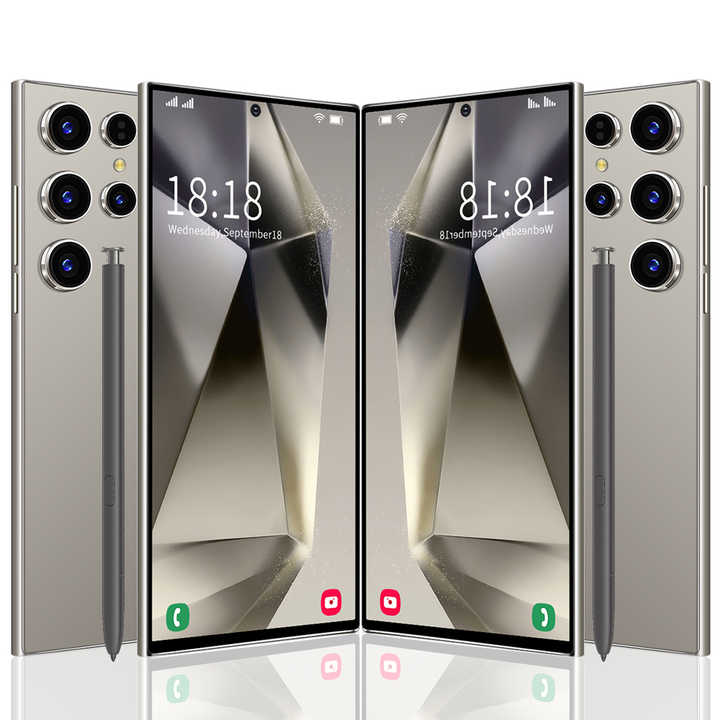 Samsung24 Ultra 16+1 Sim 5G &amp; 3G/4G Gaming Smartphone with Dual SIM CPU and 65W Shockproof Fast Charging Features 